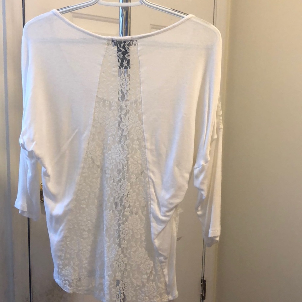 White Lace Shirt